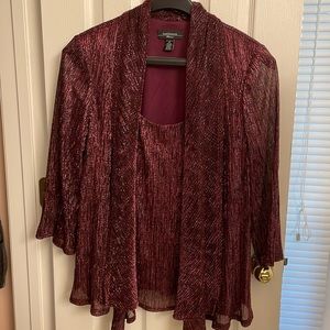 R&M Richards one piece blouse